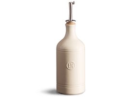 Emile Henry Olie- en azijnfles - 450ml - Crème