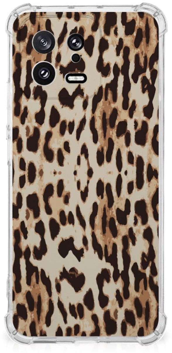 TPU Case Anti-Shock voor Xiaomi 13 Case Anti-shock Leopard