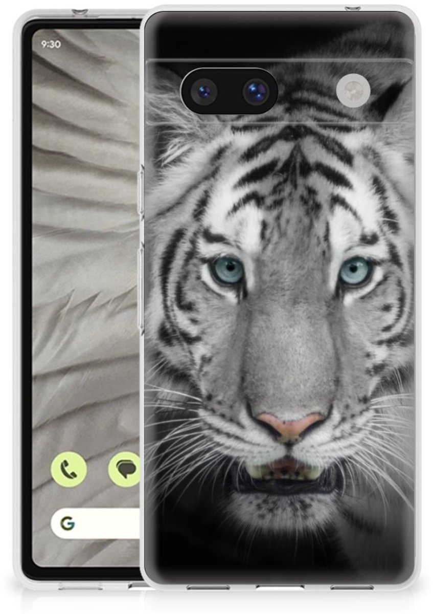 Google Pixel 7A TPU Hoesje Tijger