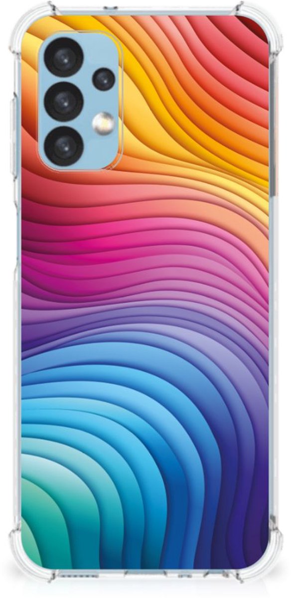 Shockproof Case voor Samsung Galaxy A13 (4G) Regenboog