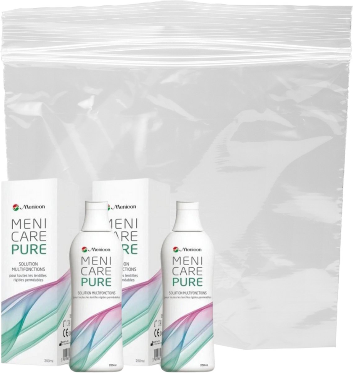 Goedkoopste Menicare pure reisverpakking 2x70ml