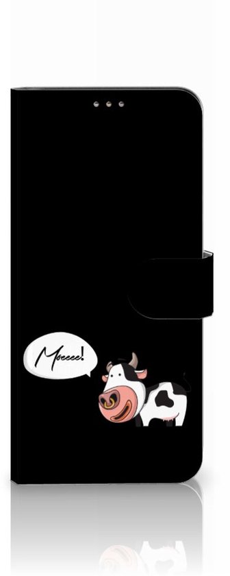 Flip Cover Coque Motorola Moto G60 Vache Cadeau Personnalisé