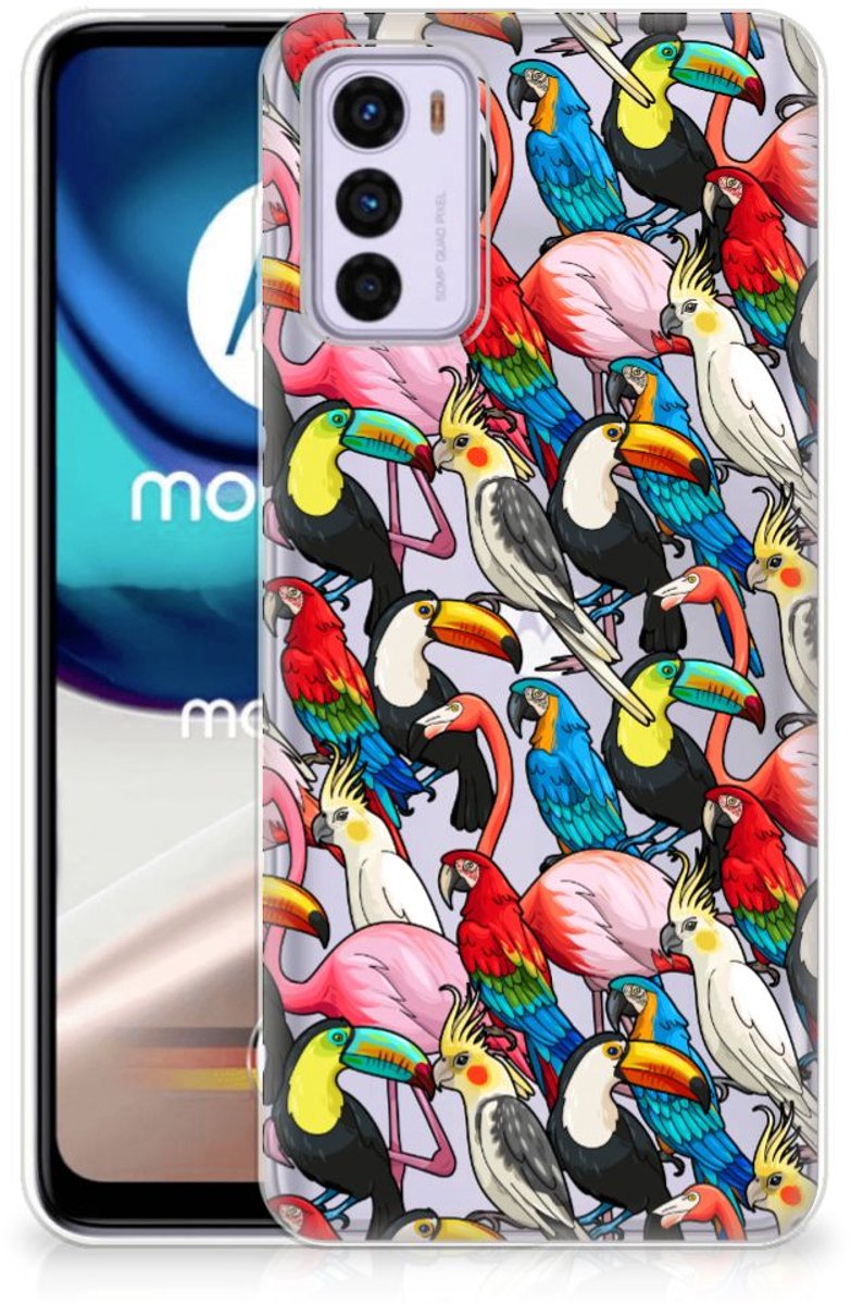 Motorola Moto G42 TPU Hoesje Birds