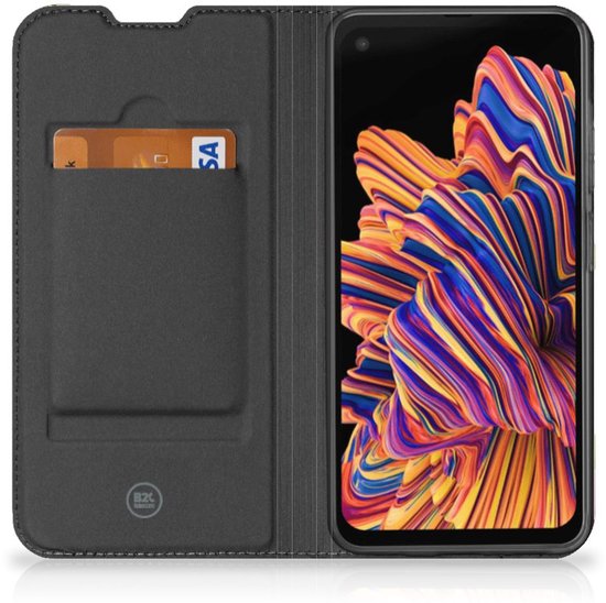 Cadeau de coque de téléphone pour elle Samsung Galaxy Xcover 6 Pro Wallet Flip Case Roses