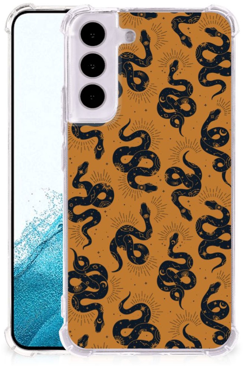 Case Anti-shock voor Samsung Galaxy S22 Snakes