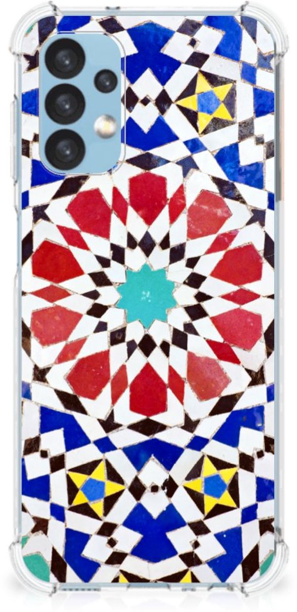 Samsung Galaxy A13 (4G) Anti-Shock Hoesje Mozaïek
