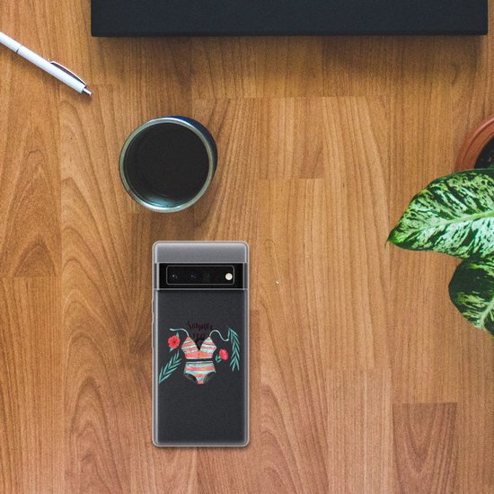 Coque Téléphone pour Google Pixel 6 Pro Etui Housse Boho Summer