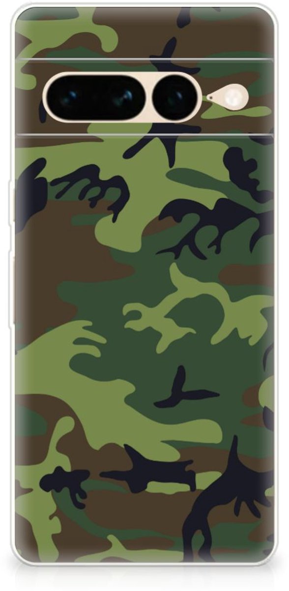 Google Pixel 7 Pro TPU bumper Army Dark