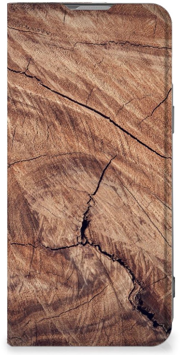 Standcase Hoesje voor OnePlus Nord 2T Book Wallet Case Tree Trunk