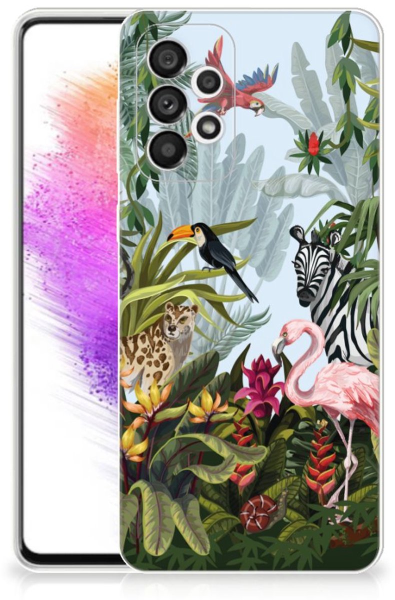 TPU Hoesje voor Samsung Galaxy A73 5G Jungle