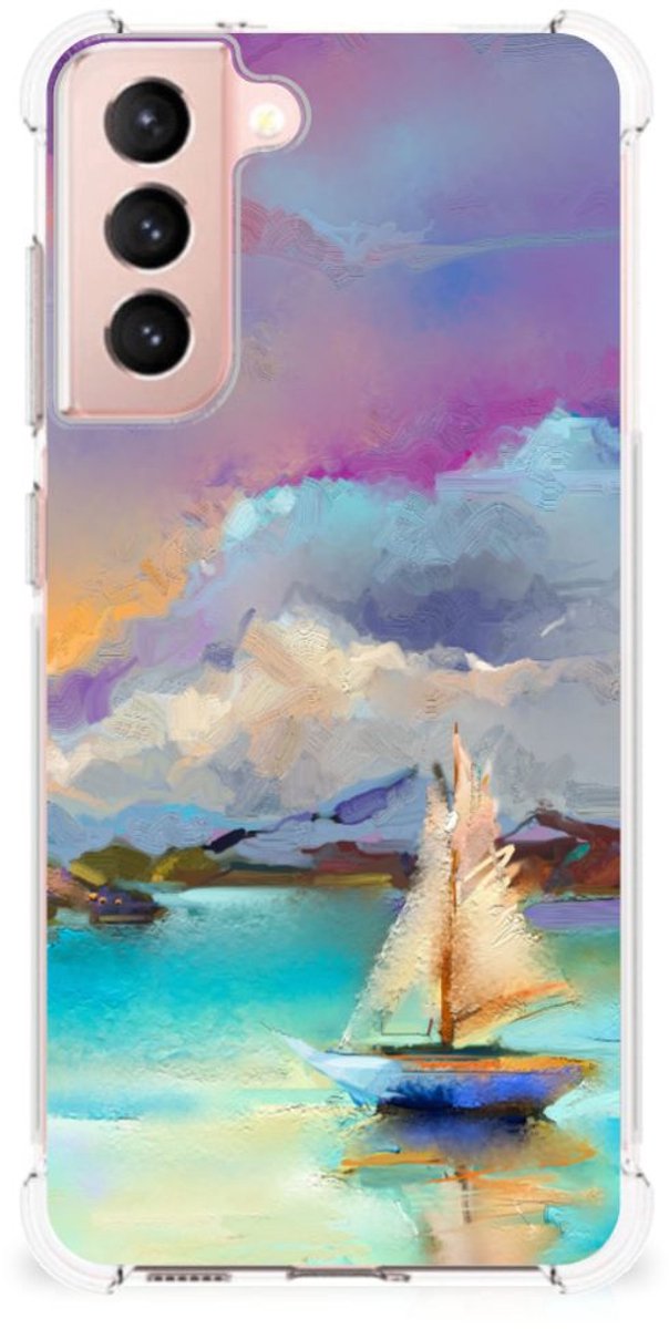 Back Cover Samsung Galaxy S21 FE Boat