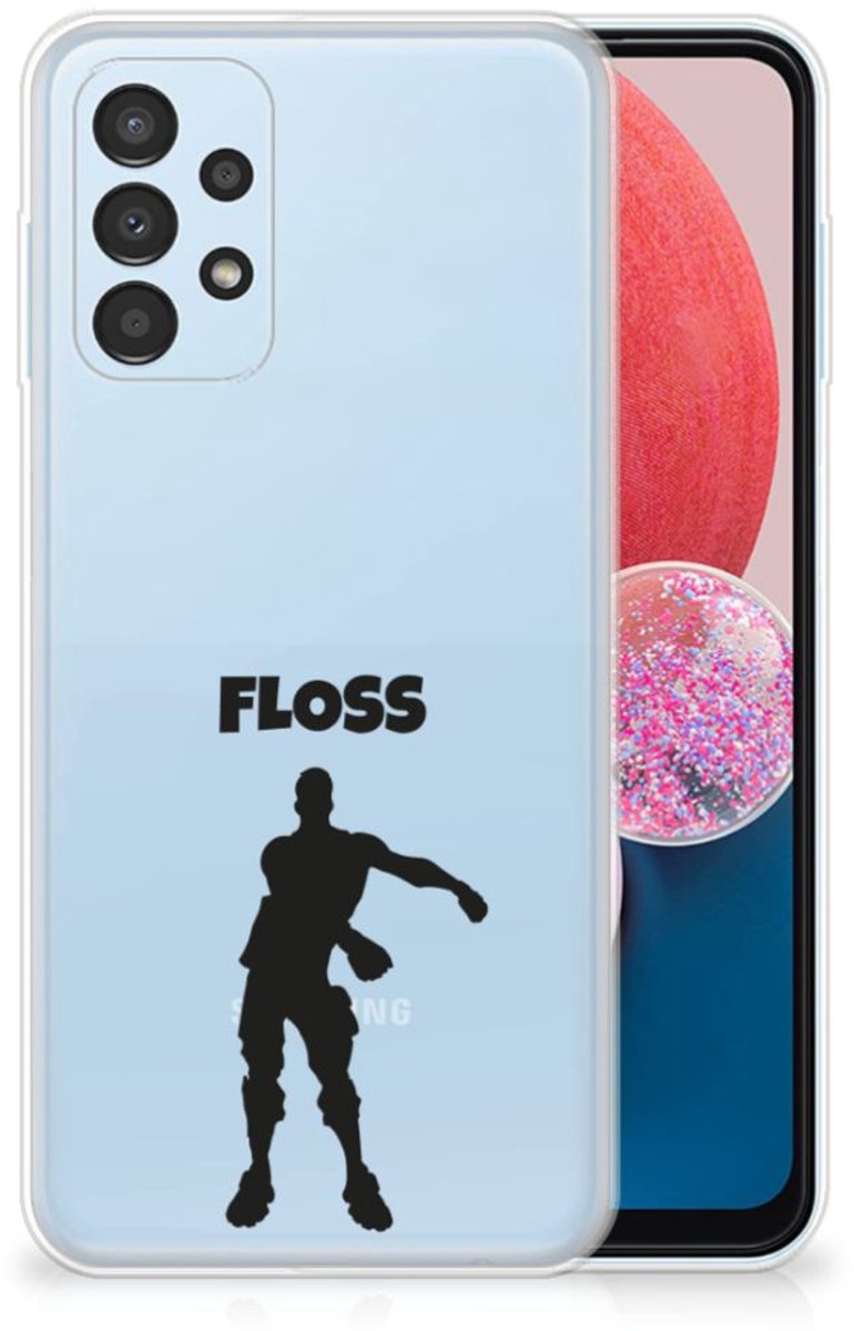 Samsung Galaxy A13 4G Telefoonhoesje met Naam Floss