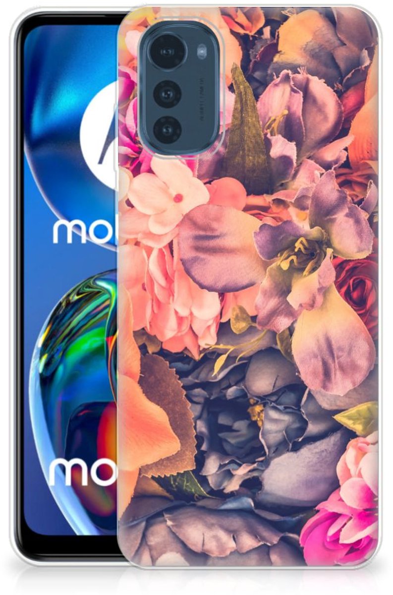 Motorola Moto E32/E32s TPU Case Bosje Bloemen