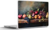 Laptop sticker - 11.6 inch - Rustiek - Stilleven - Fruit - 30x21cm - Laptopstickers - Laptop skin - Cover
