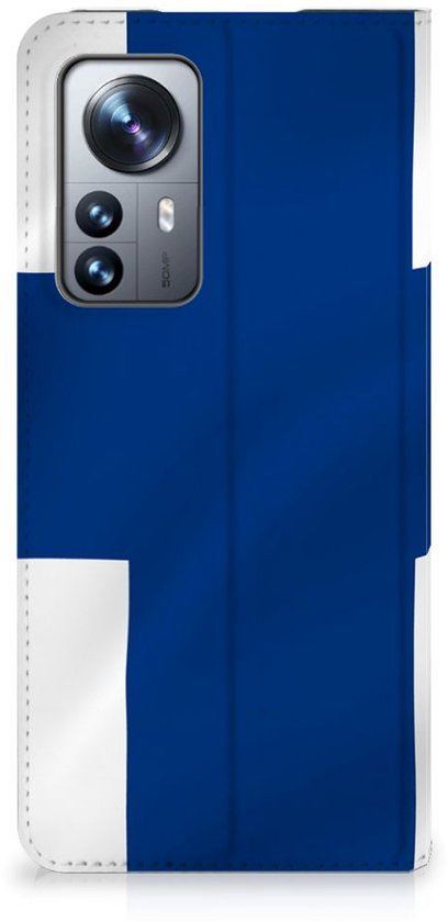 Coque Xiaomi 12 Pro Bookcase Drapeau Finlandais
