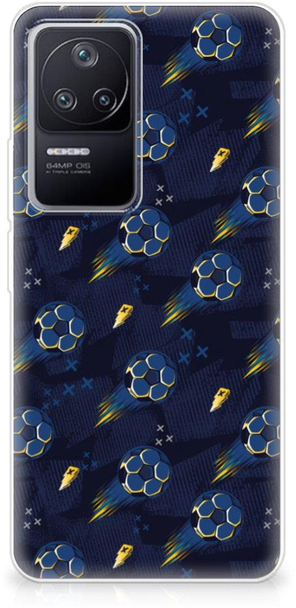TPU bumper voor Xiaomi Poco F4 Voetbal