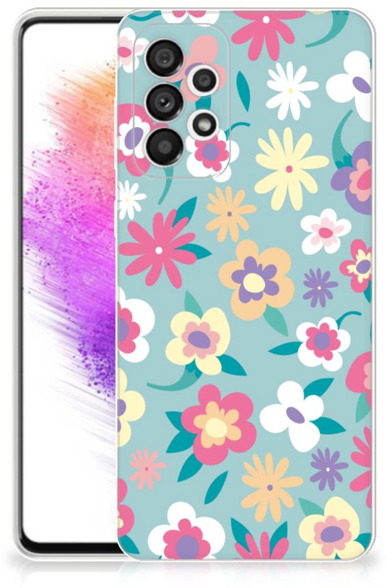 Samsung Galaxy A73 5G TPU Case Flower Power