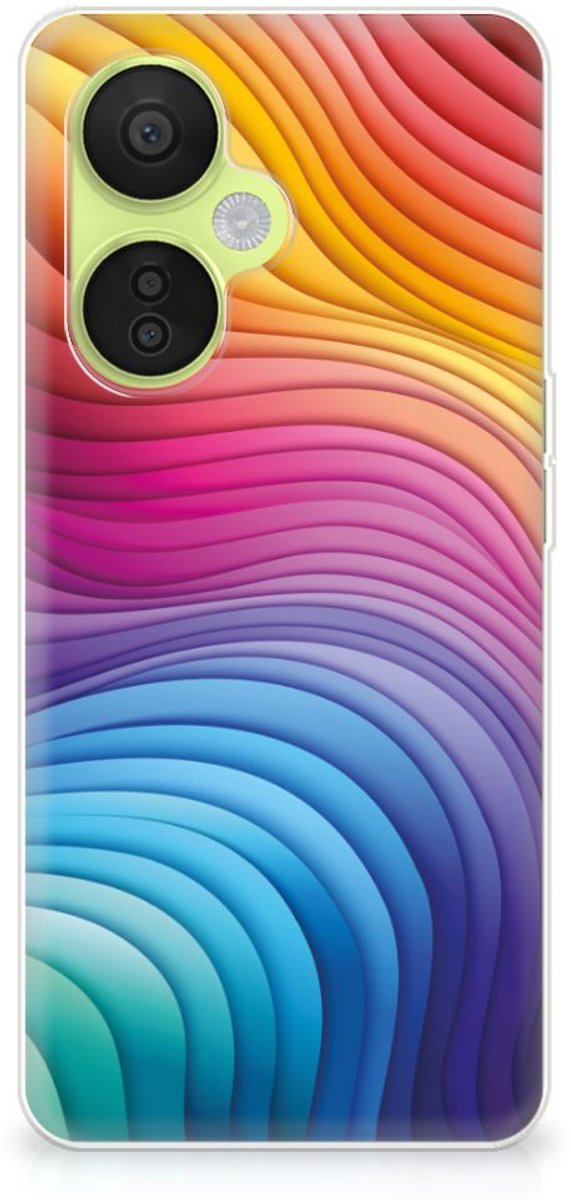 TPU Hoesje voor OnePlus Nord CE 3 Lite Regenboog