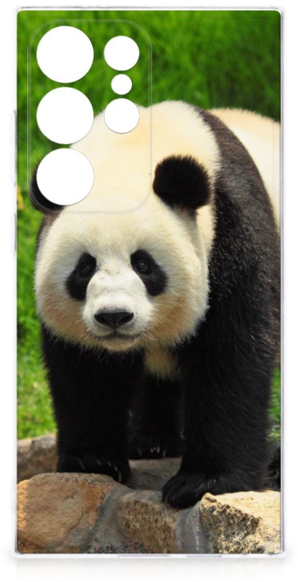 Samsung Galaxy S24 Ultra TPU Hoesje Panda