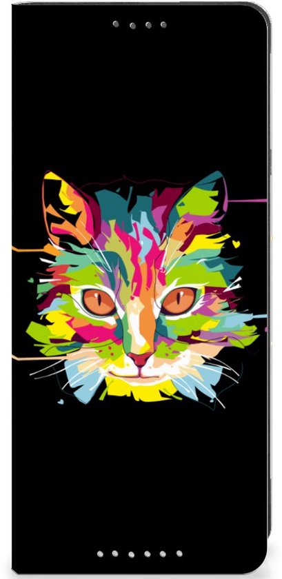 Étui portefeuille pour smartphone Sony Xperia 5 V , joli cadeau d'anniversaire, couleur Cat