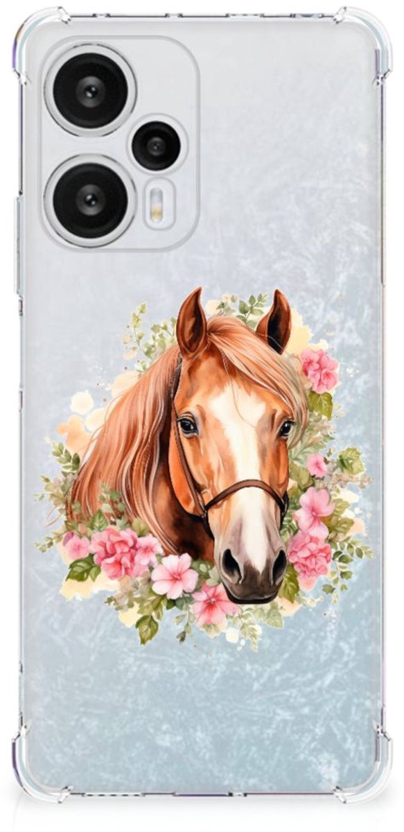 Case Anti-shock voor Xiaomi Poco F5 Paard