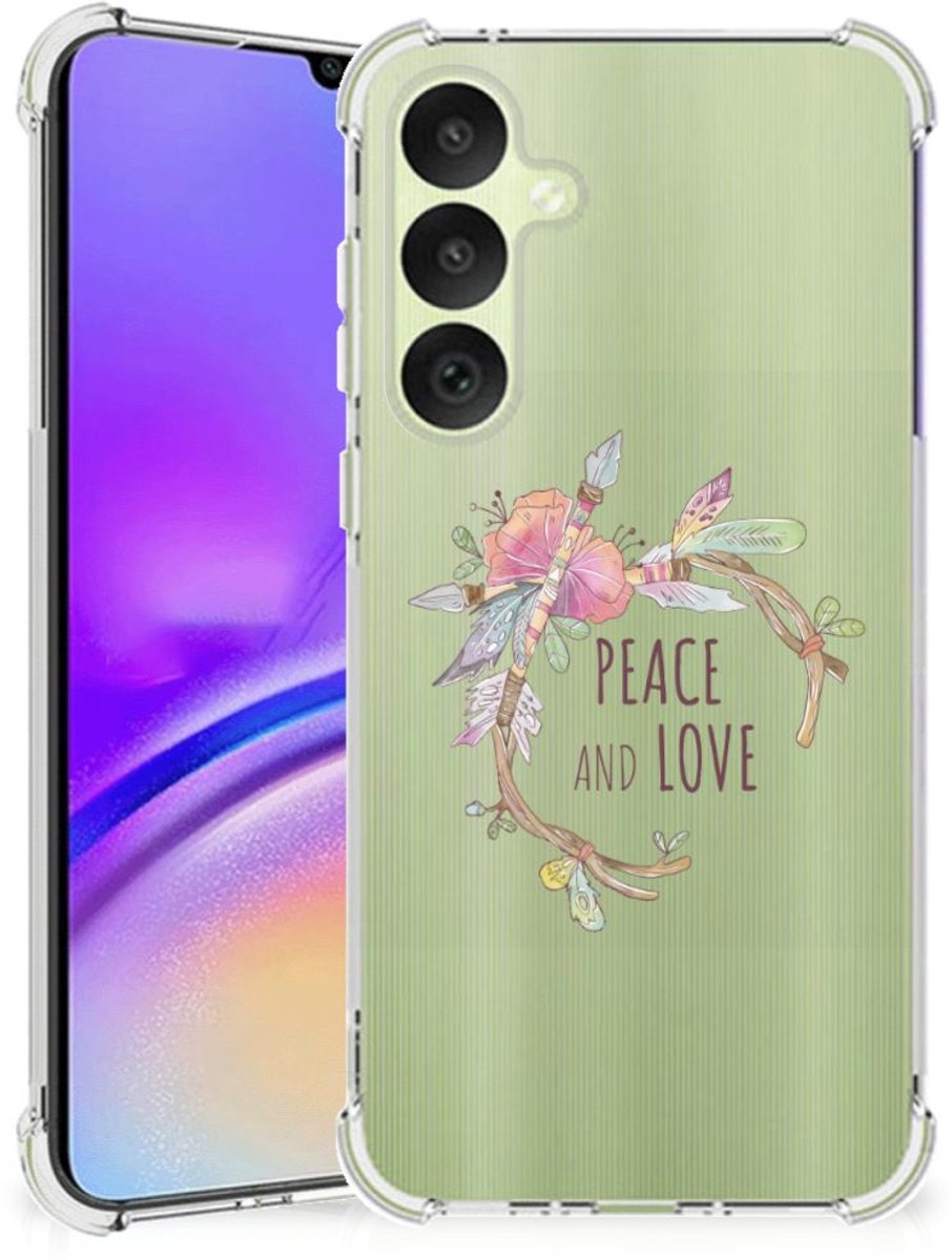Samsung Galaxy A35 Stevig Bumper Hoesje Boho Text