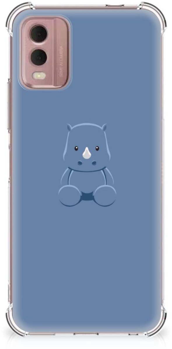 Nokia C32 Stevig Bumper Hoesje Baby Rhino