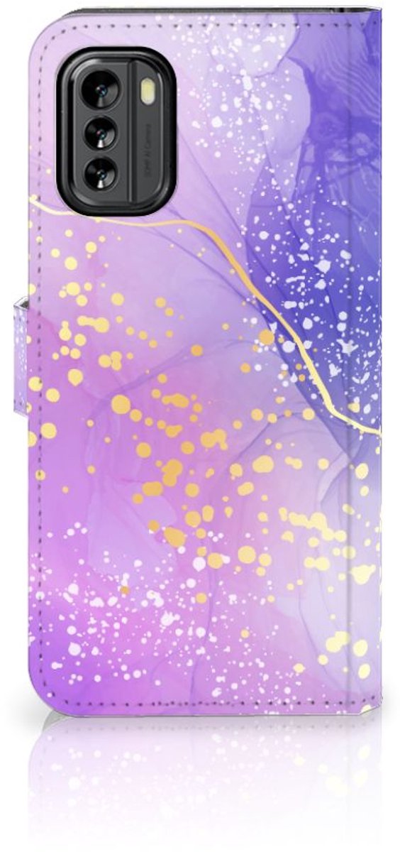 Hoesje voor Nokia G60 Watercolor Paars