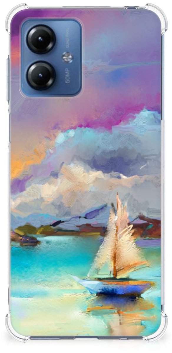 Back Cover Motorola Moto G14 Boat