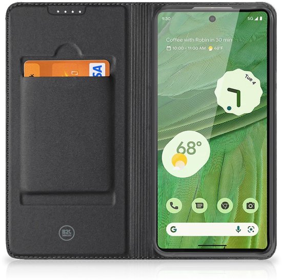 Étui de téléphone Bookcase Google Pixel 7, texte Boho