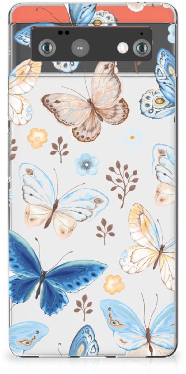 TPU Hoesje voor Google Pixel 6 Vlinder