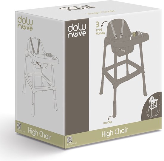 Dolu Play Steengrijs Kinderstoel 7566 van DOLU — afbeelding 3