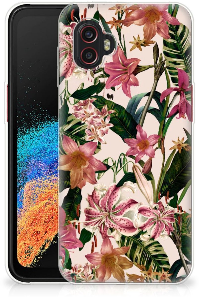 Samsung Galaxy Xcover 6 Pro TPU Case Flowers