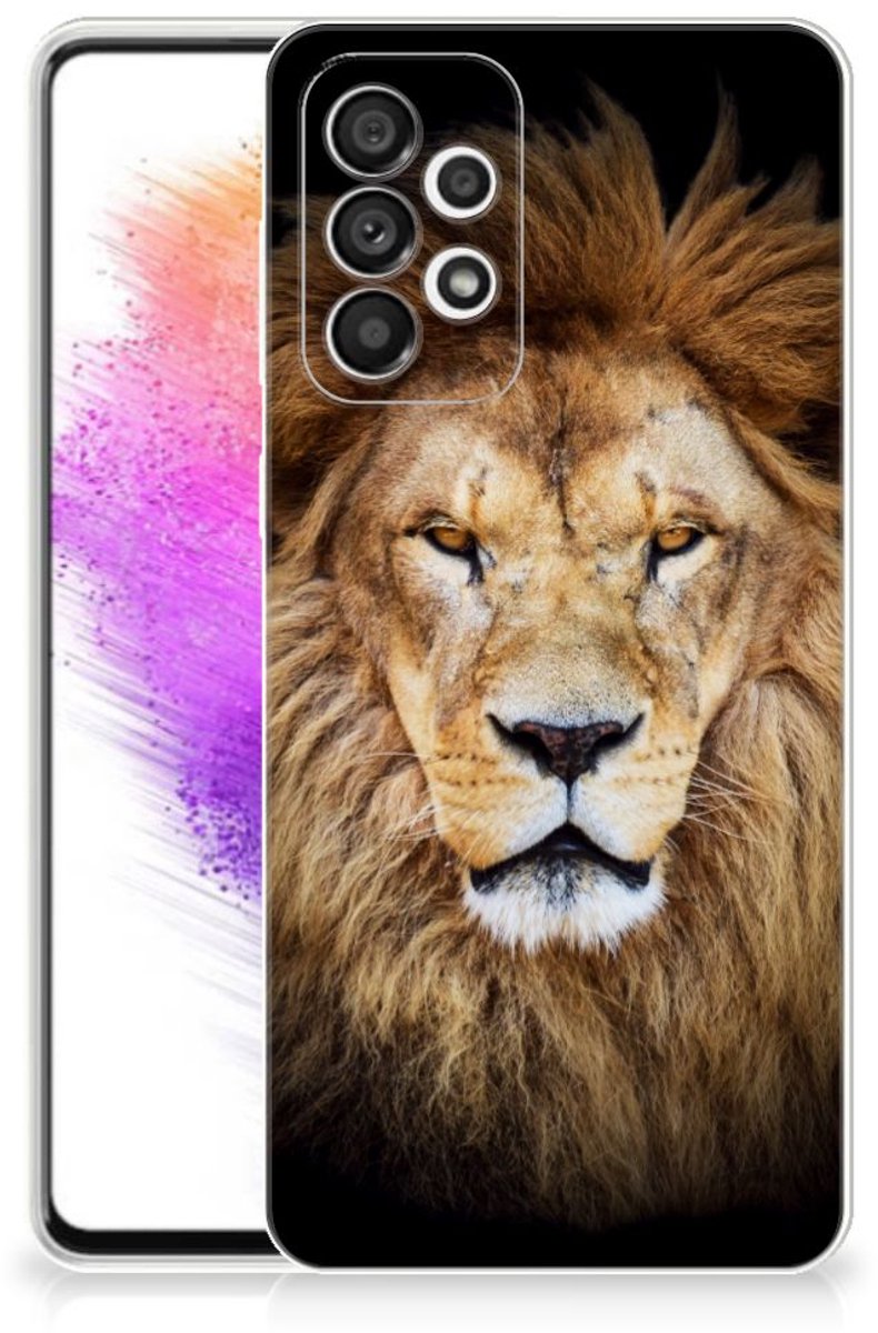 Samsung Galaxy A73 5G TPU Hoesje Leeuw