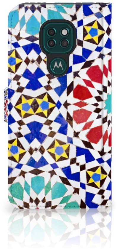 Housse pour Motorola Moto G9 Play | E7 Plus Coque de téléphone personnalisé Mosaïque Cadeaux