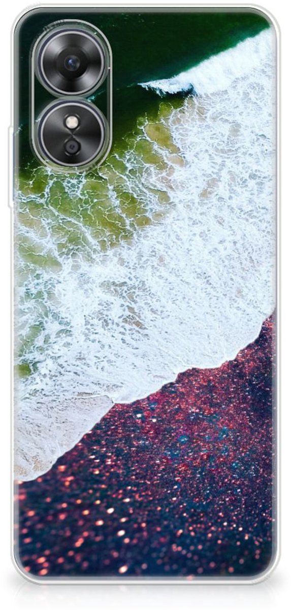 OPPO A17 TPU Hoesje Sea in Space