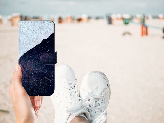 Étui à rabat OPPO A74 4G Sea in Space