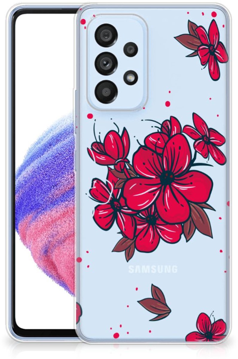 Samsung Galaxy A53 5G TPU Case Blossom Red