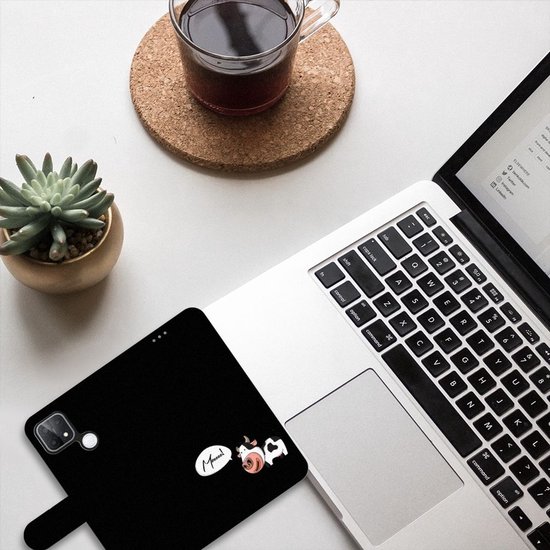 Flip Cover OPPO A15 Coque de téléphone Vache Cadeau Personnalisé