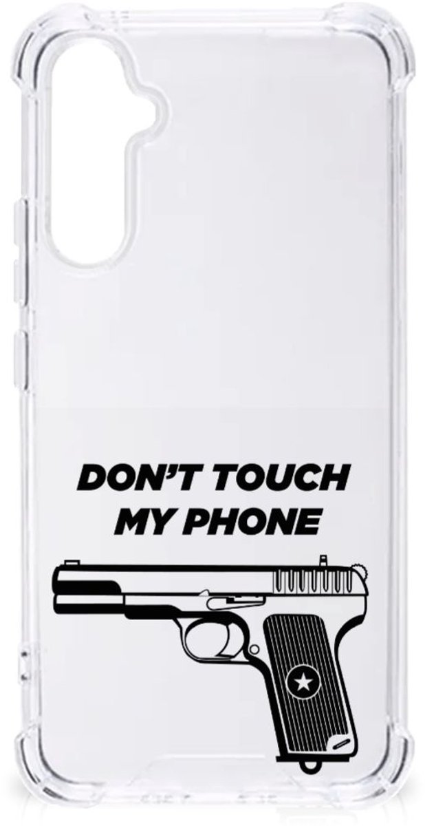 Back Cover voor Samsung Galaxy A34 Anti Shock Case Pistol DTMP
