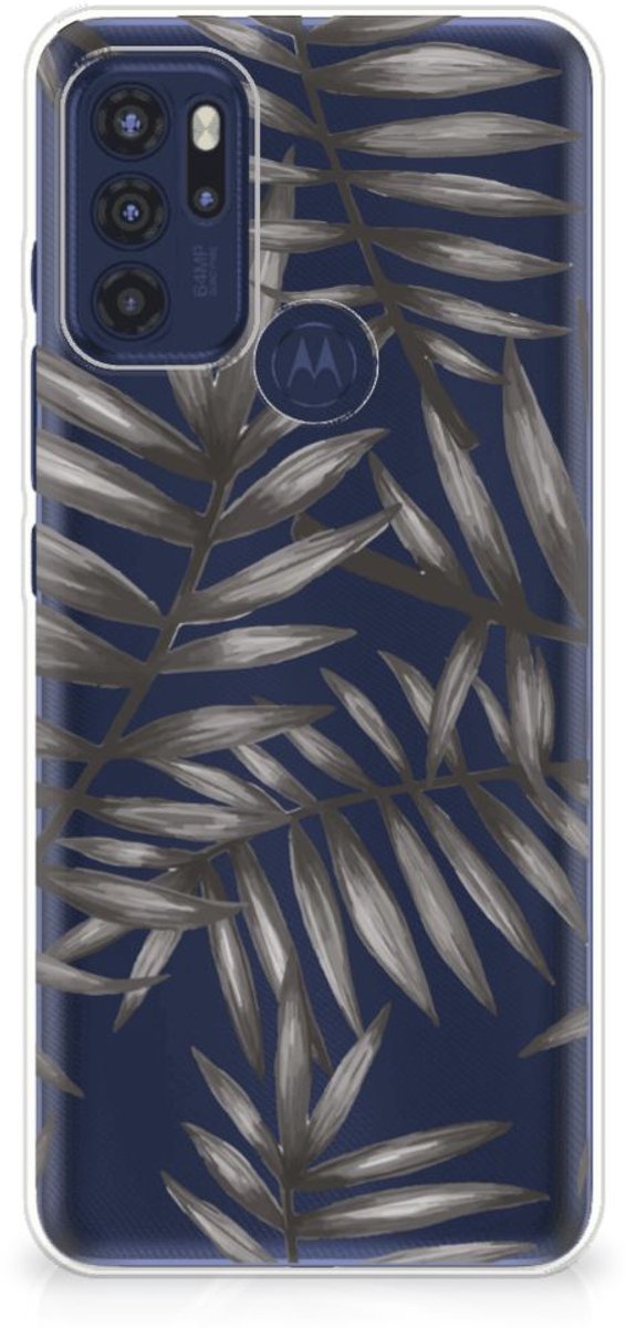 Motorola Moto G60s TPU Case Leaves Grey