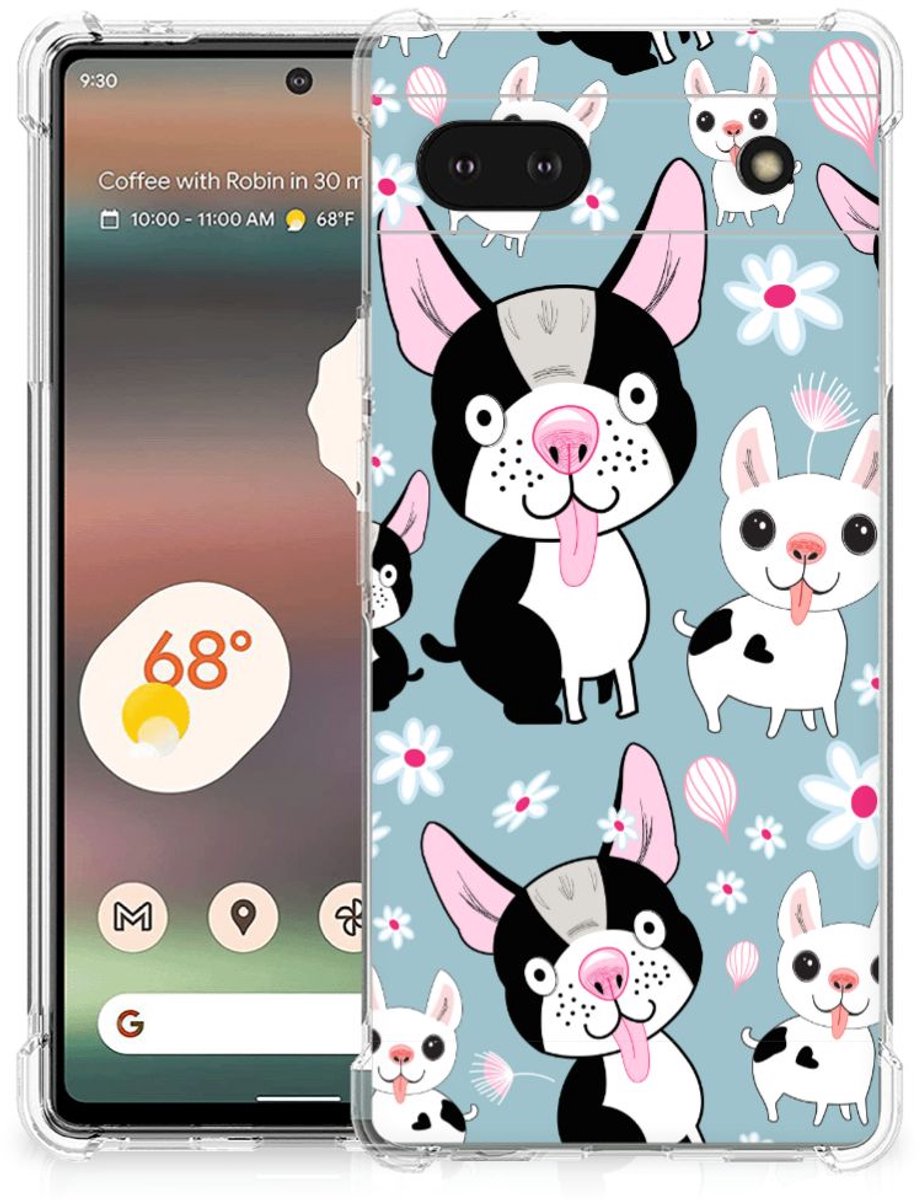 Google Pixel 6A Case Anti-shock Hondjes