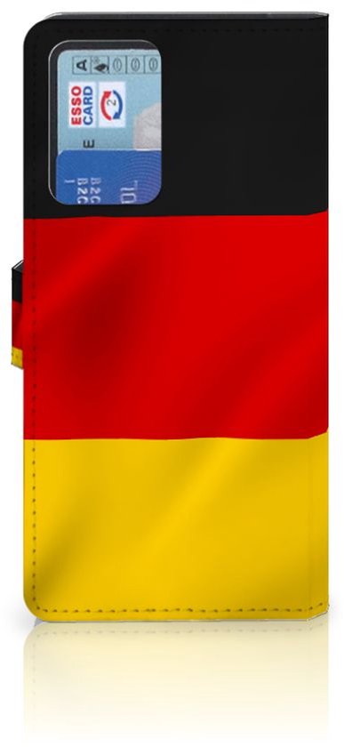 Protecteur Flip Housse Xiaomi Redmi Note 10 Pro Coque Téléphone Drapeau Allemand