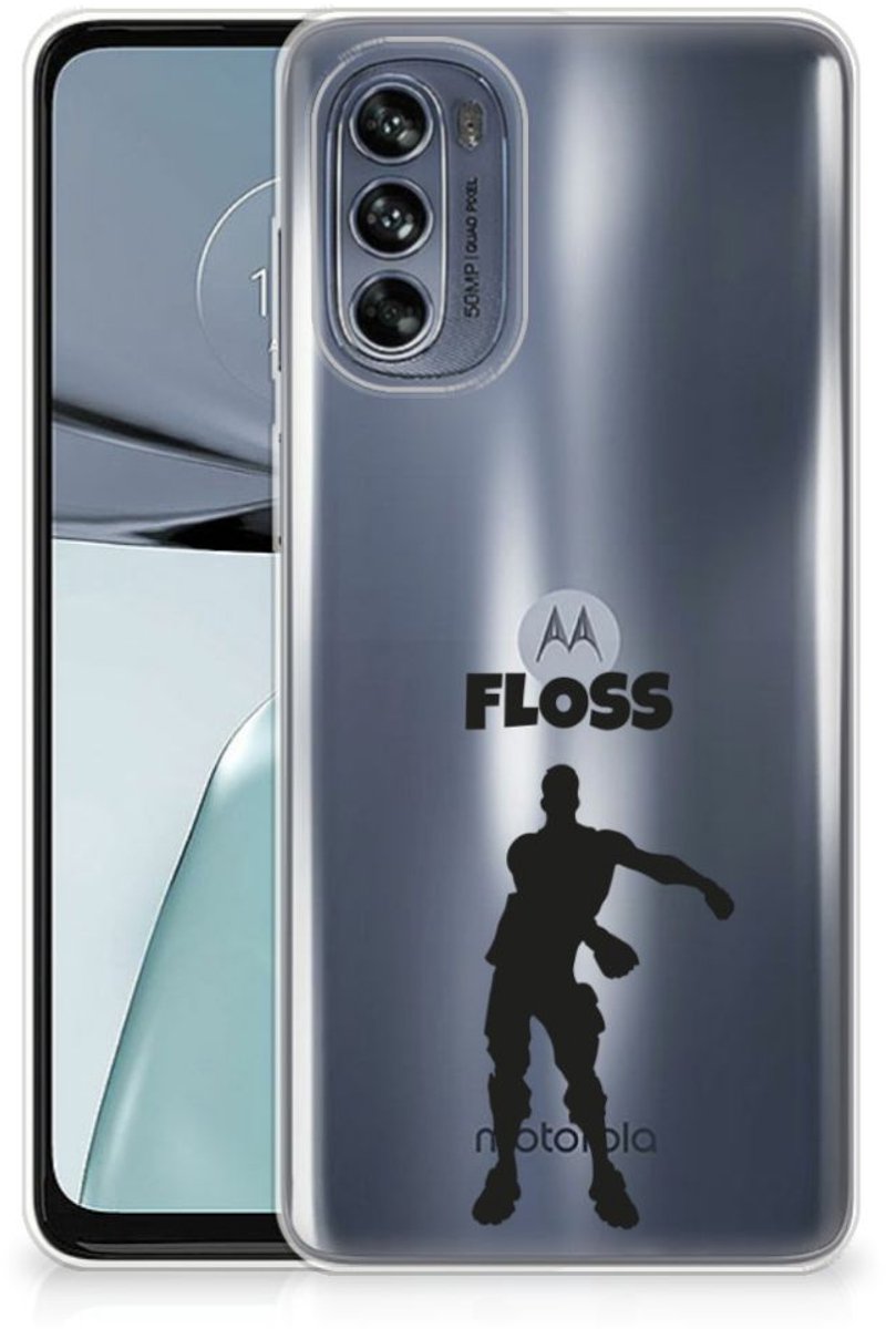 Motorola Moto G62 5G Telefoonhoesje met Naam Floss