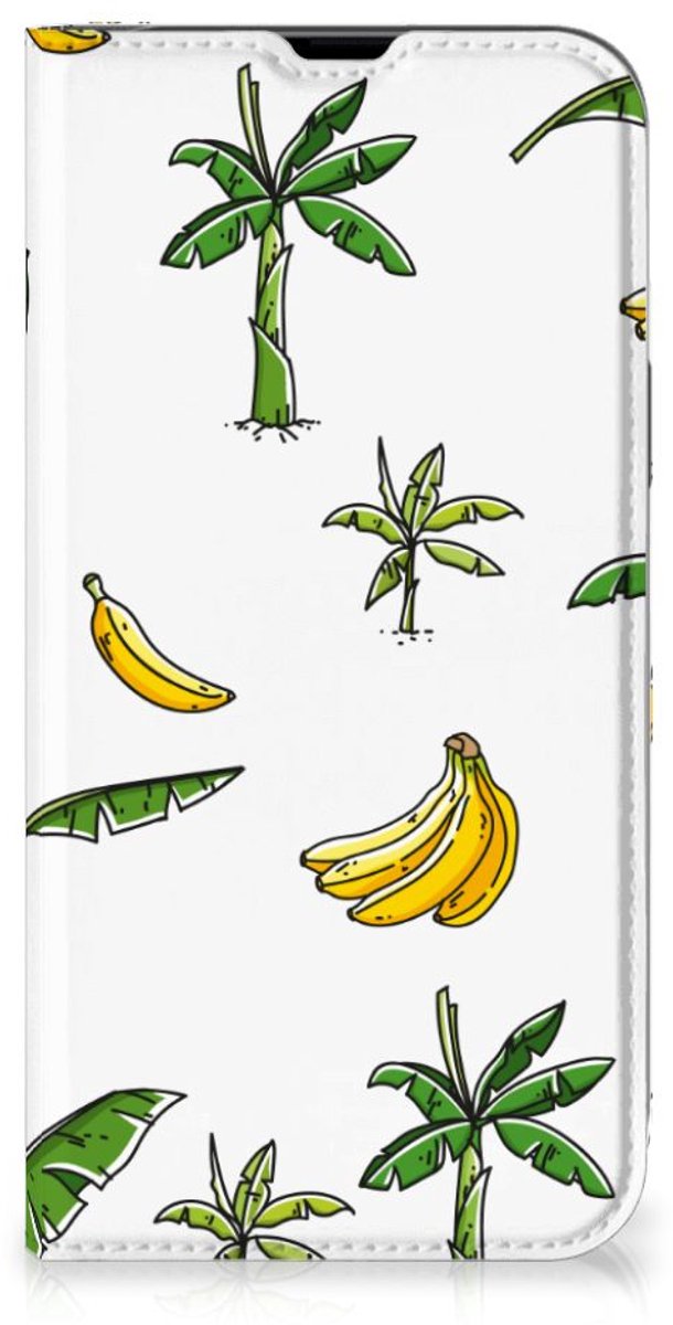 Book Case voor iPhone 13 Pro Max Smart Cover Banana Tree