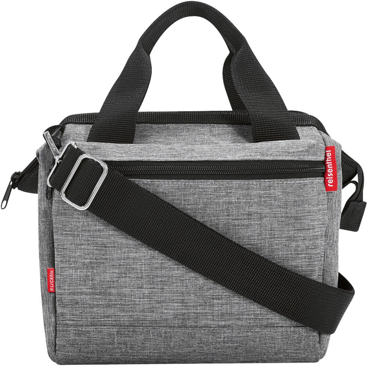 Stuurtas ROOMY, twist zilver