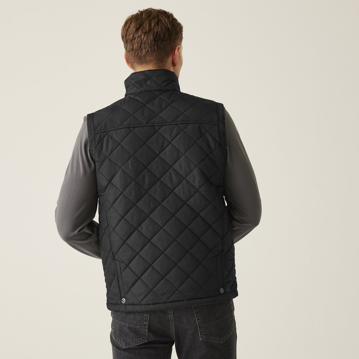 Gilet In Denim ORANDESIGNE Uomo - Senza Maniche, Stampa Graffiti, Stile Vintage Punk - Foto 4