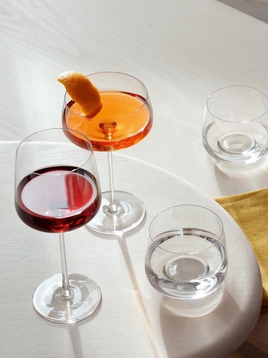 LSA International Metropolitan Champagne Flute 230ml Clear | Set van 4