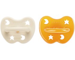 Two-Pack Orthodontic Teat 3-36 Months (Milky White & Natural)