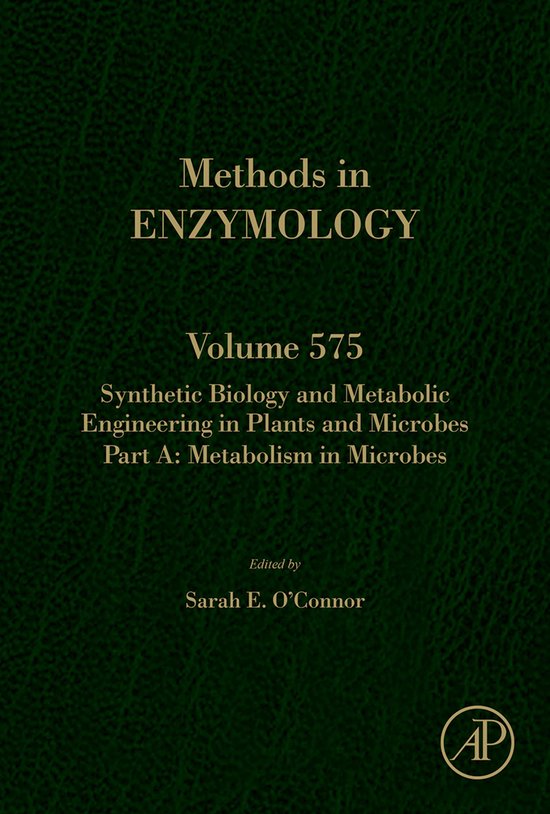 Methods in Enzymology 575 - Synthetic Biology and Metabolic  ... - cover